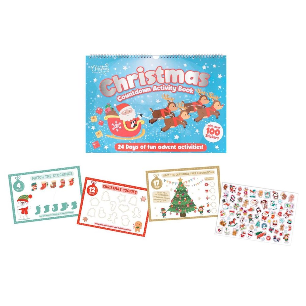 XM1235: Christmas Countdown Activity Book XM1235: Christmas Countdown Activity Book
